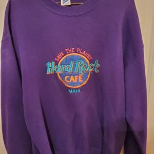 Hard Rock Cafe Maui Sweatshirt Large